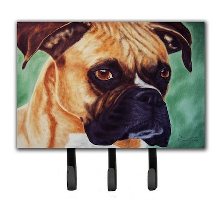 Carolines Treasures Carolines Treasures AMB1029TH68 Boxer by Tanya & Craig Amberson Leash or Key Holder AMB1029TH68